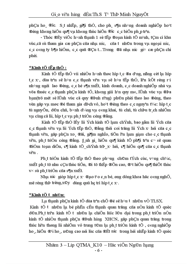 image for page xác định rõ mối quan hệ giữa các thành phần kinh tế định hướng đưa ra các chính sách kinh tế hợp lý