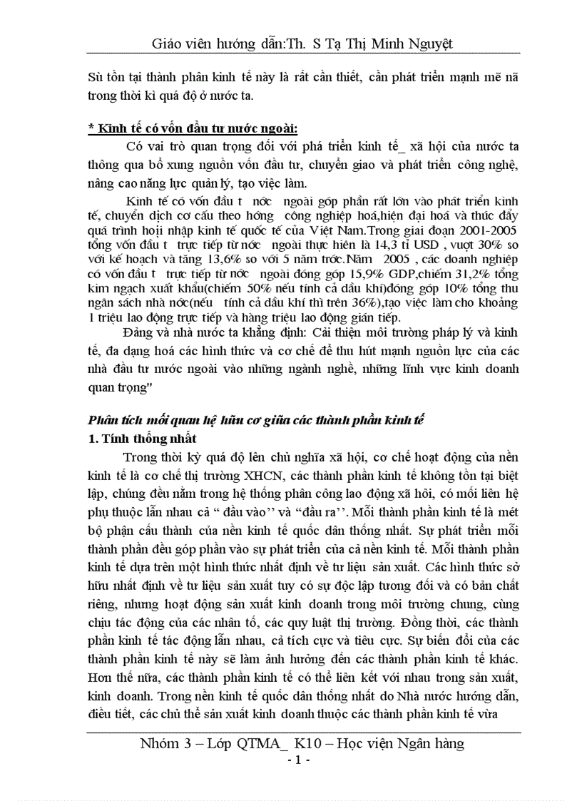 image for page xác định rõ mối quan hệ giữa các thành phần kinh tế định hướng đưa ra các chính sách kinh tế hợp lý