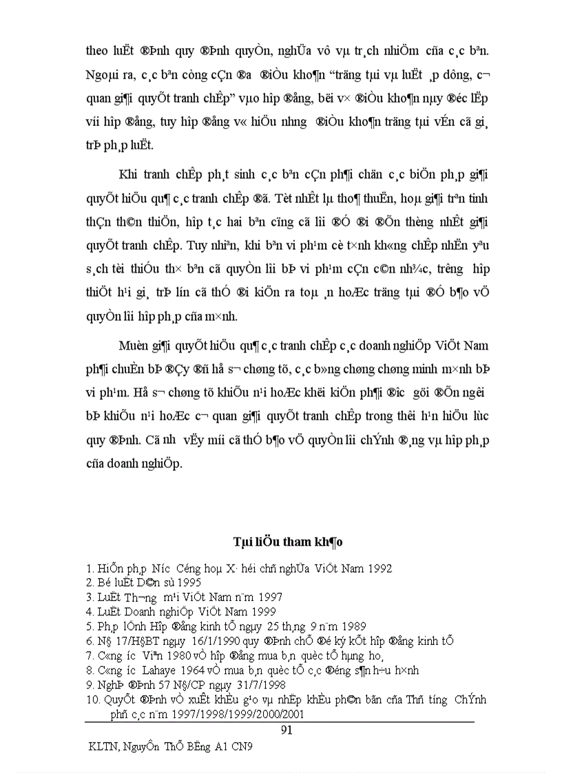image for page Các tranh chấp phát sinh từ hợp đồng nhập khẩu phân bón hoá học ở việt nam và phương pháp giải quyết