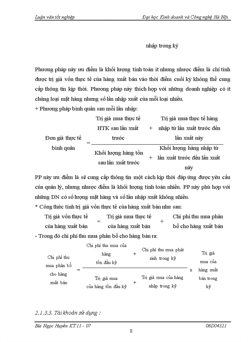 image for page Kế toán bán hàng và xác định kết quả bán hàng tại Công ty Cổ phần Vật tư Nông nghiệp I Hải Phòng