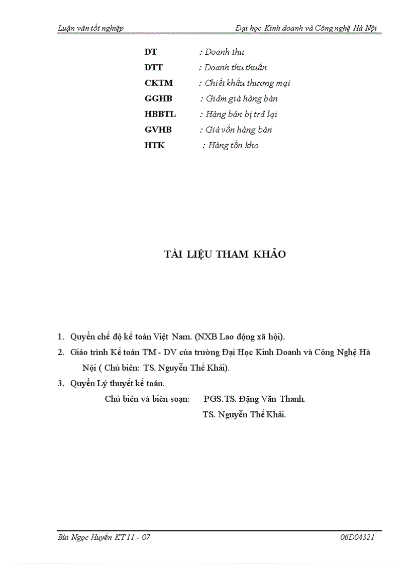 image for page Kế toán bán hàng và xác định kết quả bán hàng tại Công ty Cổ phần Vật tư Nông nghiệp I Hải Phòng