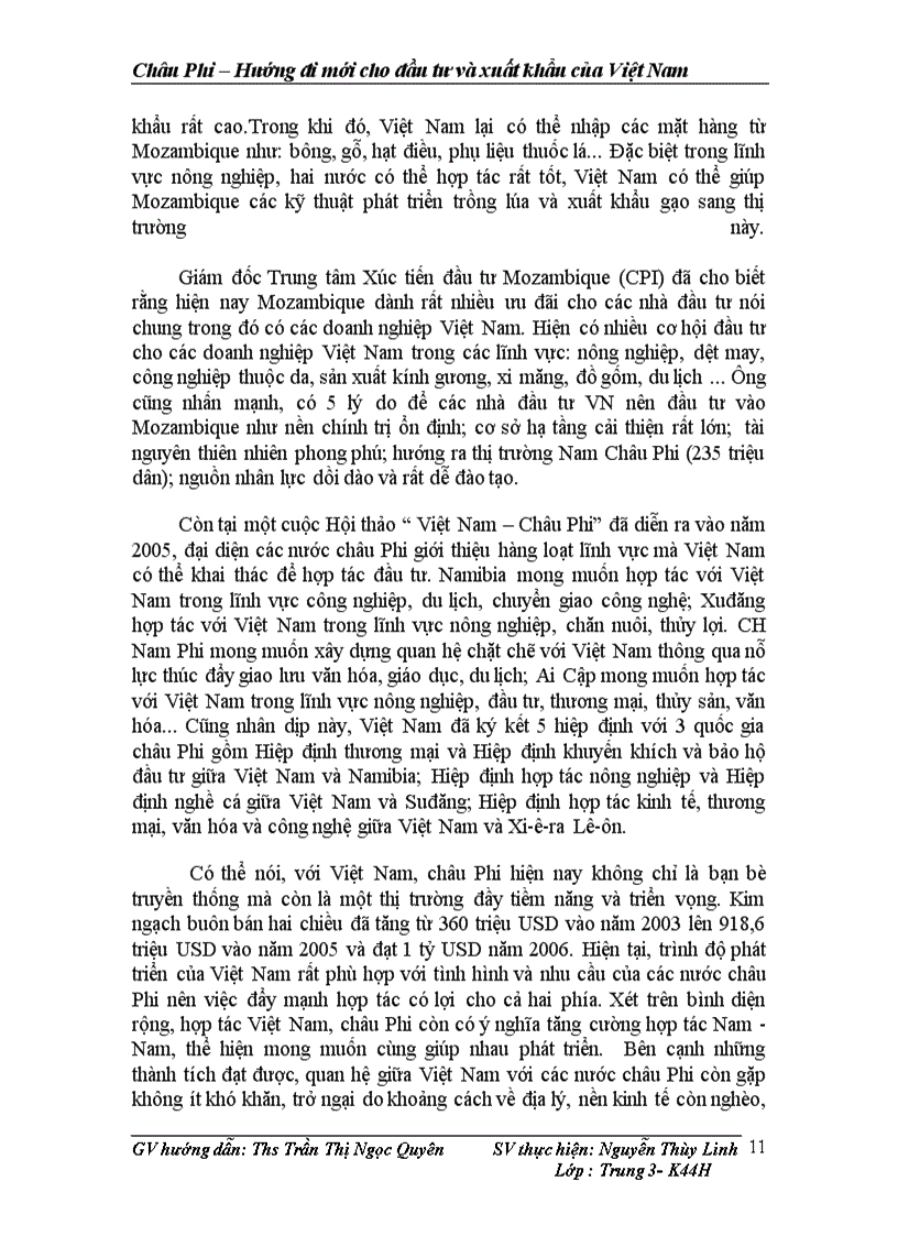 image for page châu phi Hướng đi mới cho đầu tư và xuất khẩu của Việt Nam 1