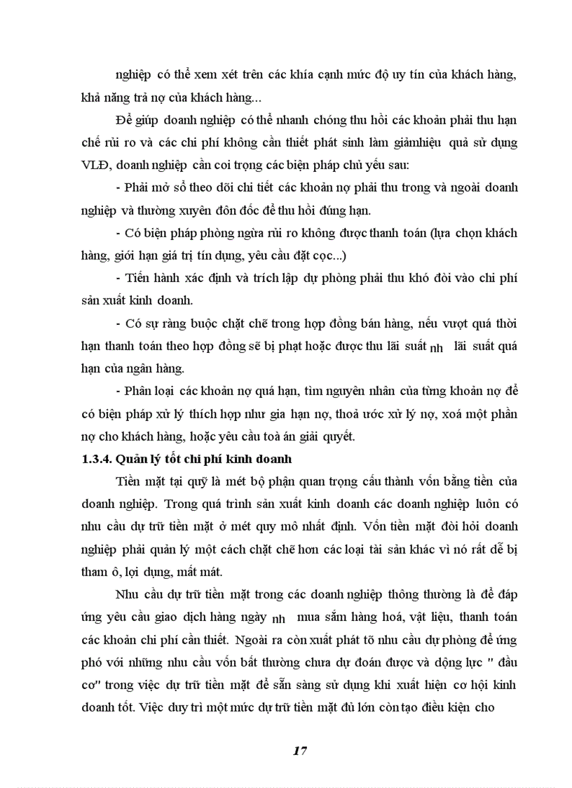 image for page Một số biện pháp nhằm nâng cao hiệu quả sử dụng vốn lưu động ở Công ty Cổ phần giải trí Thăng Long