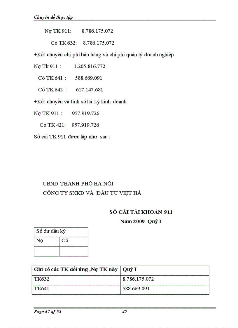 image for page Hoàn thiện hạch toán tiêu thụ và xác định kết quả tiêu thụ thành phẩm trong công ty sản xuất kinh doanh và đầu tư Việt Hà 1