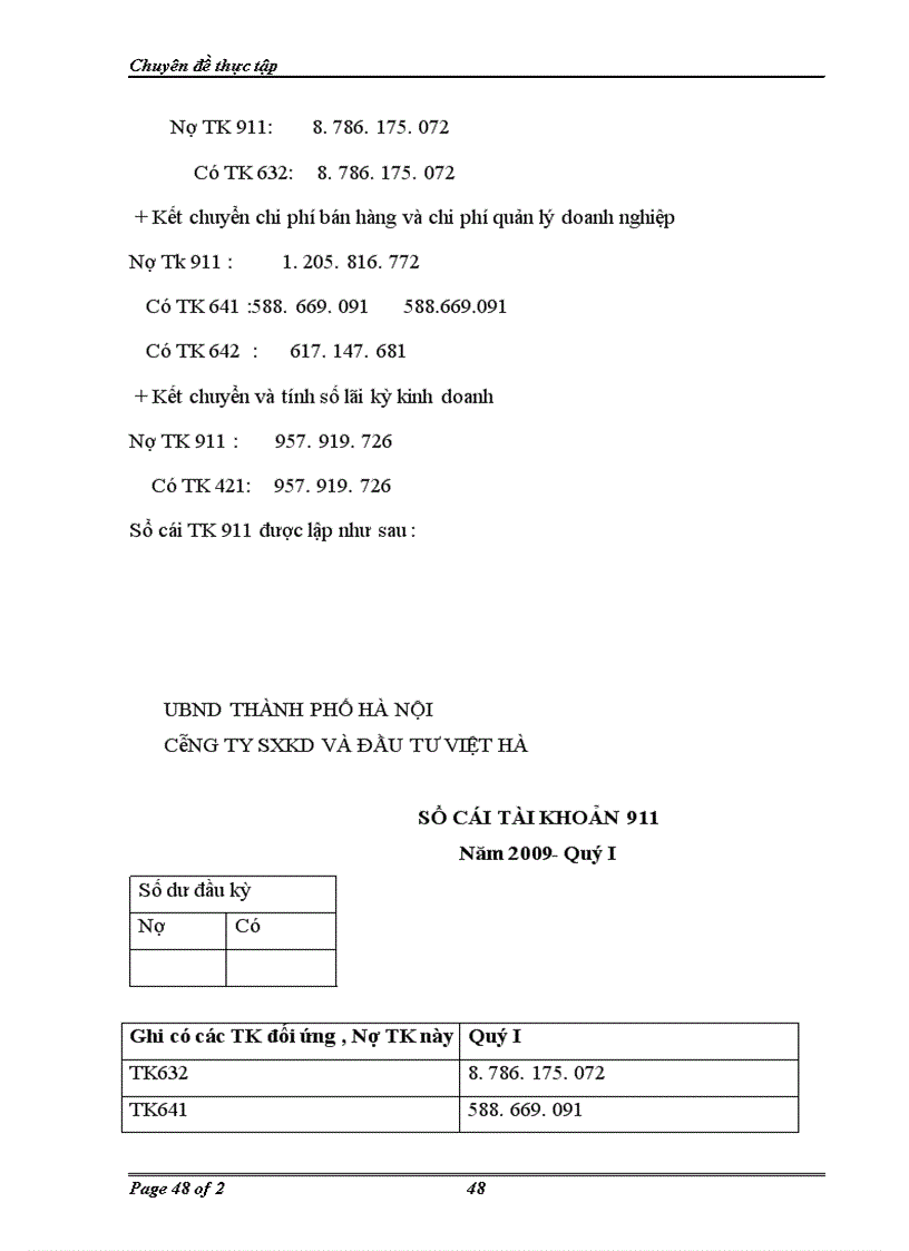 image for page Hoàn thiện hạch toán tiêu thụ và xác định kết quả tiêu thụ thành phẩm trong công ty sản xuất kinh doanh và đầu tư Việt Hà 1