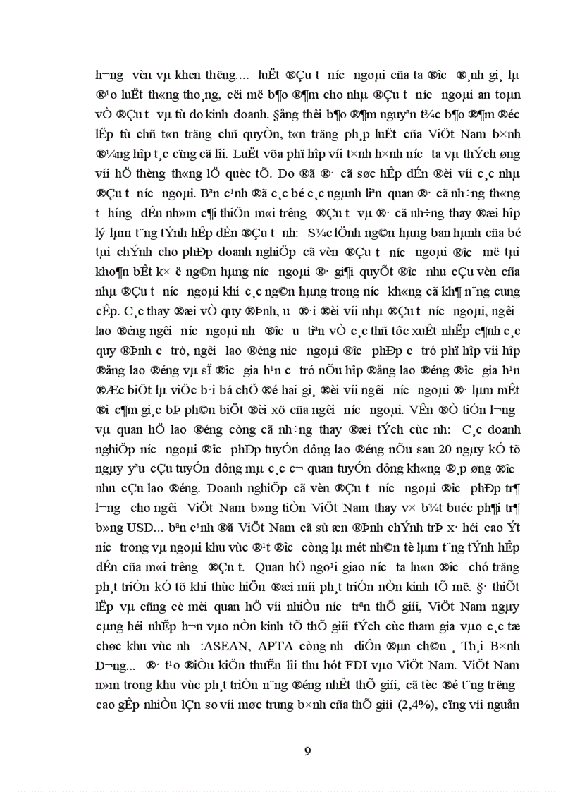 image for page Phương hướng và giải pháp chủ yếu đẩy mạnh thu hút vốn đầu tư trực tiếp nước ngoài theo vùng kinh tế ở Việt Nam 1