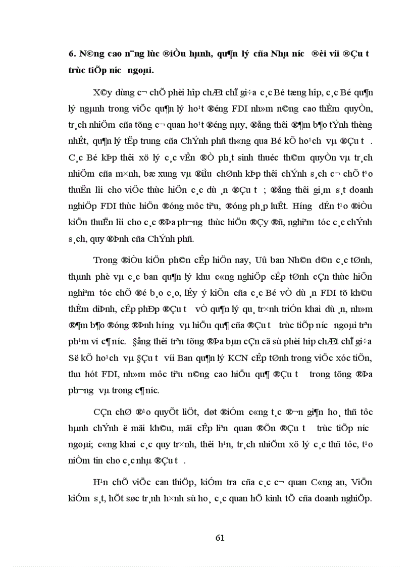 image for page Phương hướng và giải pháp chủ yếu đẩy mạnh thu hút vốn đầu tư trực tiếp nước ngoài theo vùng kinh tế ở Việt Nam 1