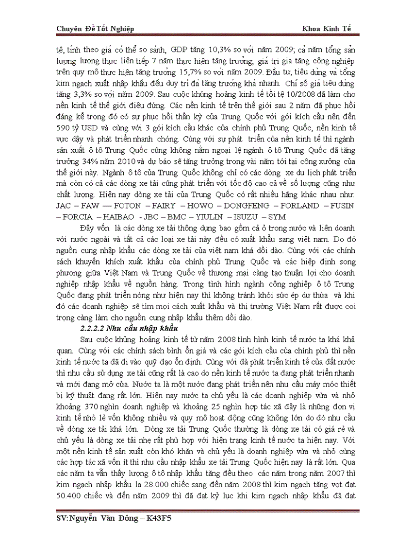 image for page hưởng của chính sách tỷ giá hối đoái đến hoạt động nhập khẩu ô tô tải nhẹ từ thị trường Trung Quốc lấy ví dụ minh họa tại chi nhánh công ty cổ phần thiết bị phụ tùng Đà Nẵng tại Hà Nội