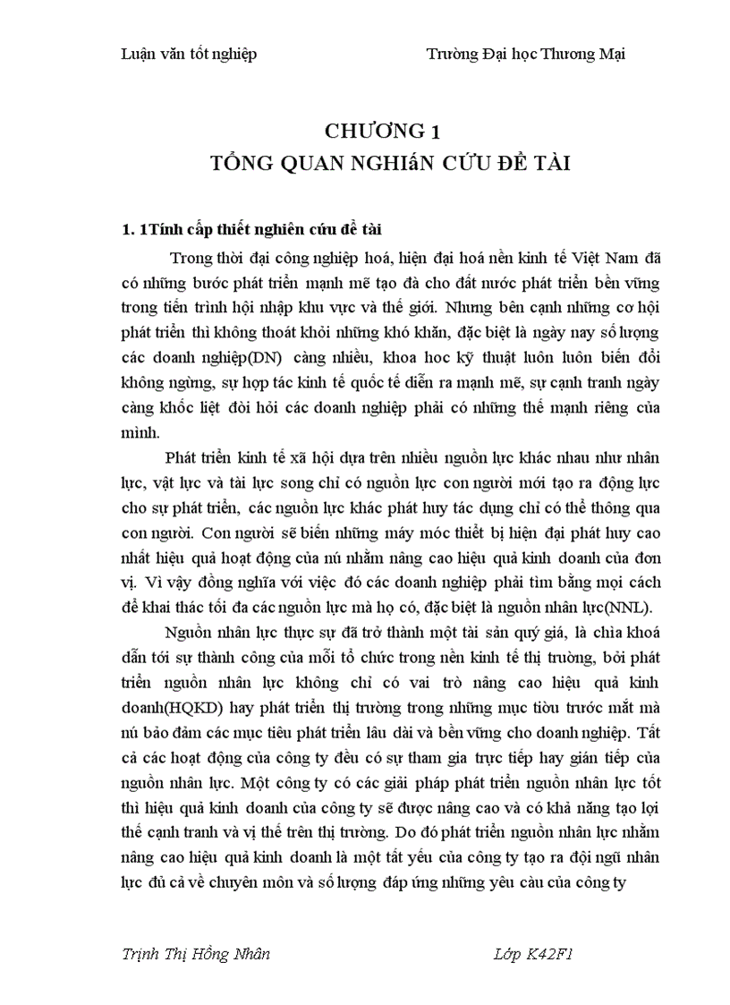 image for page Một số giải pháp phát triển nguồn nhân lực với nâng cao hiệu quả kinh doanh tại Công ty cổ phần đầu tư và xây dựng số 1 Hà Nội 1