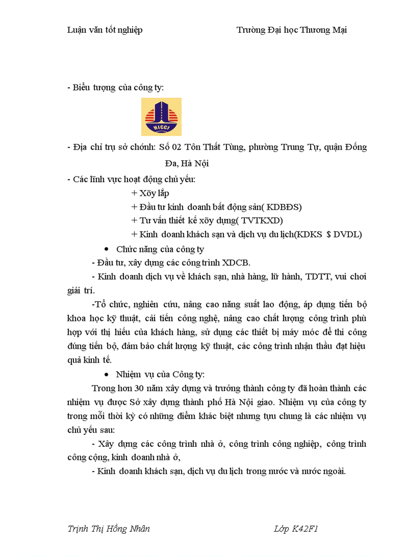 image for page Một số giải pháp phát triển nguồn nhân lực với nâng cao hiệu quả kinh doanh tại Công ty cổ phần đầu tư và xây dựng số 1 Hà Nội 1