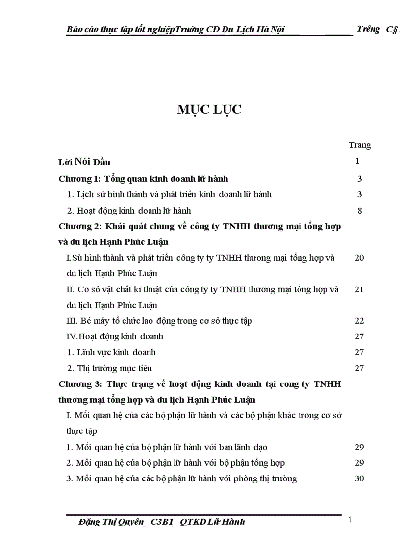 image for page Báo cáo thực tập tại công ty TNHH thương mại tổng hợp và du lịch Hạnh Phúc Luận
