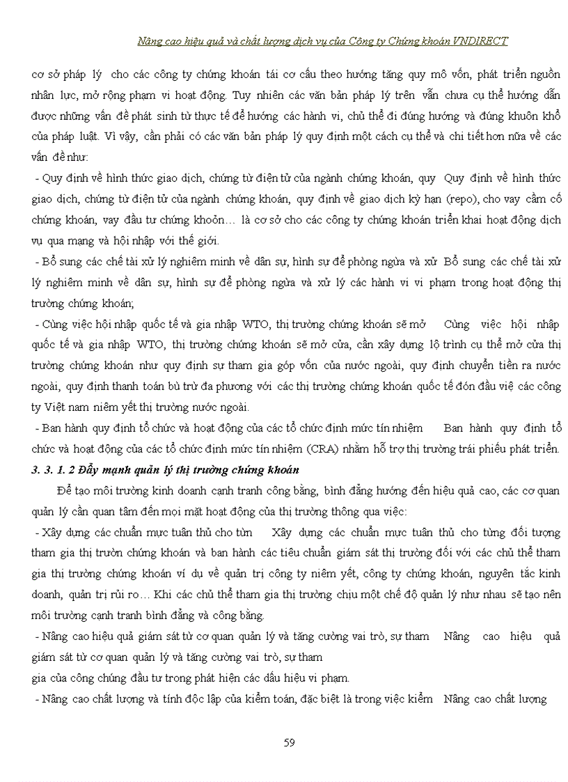 image for page Nâng cao hiệu quả và chất lượng dịch vụ của Công ty Chứng khoán VNDirect