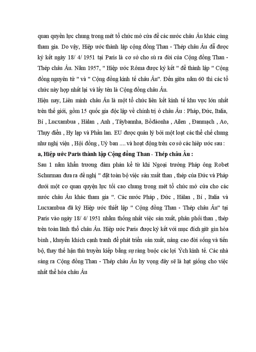 image for page Thị trường EU và khả năng xuất khẩu của Việt nam sang thị trường này 1