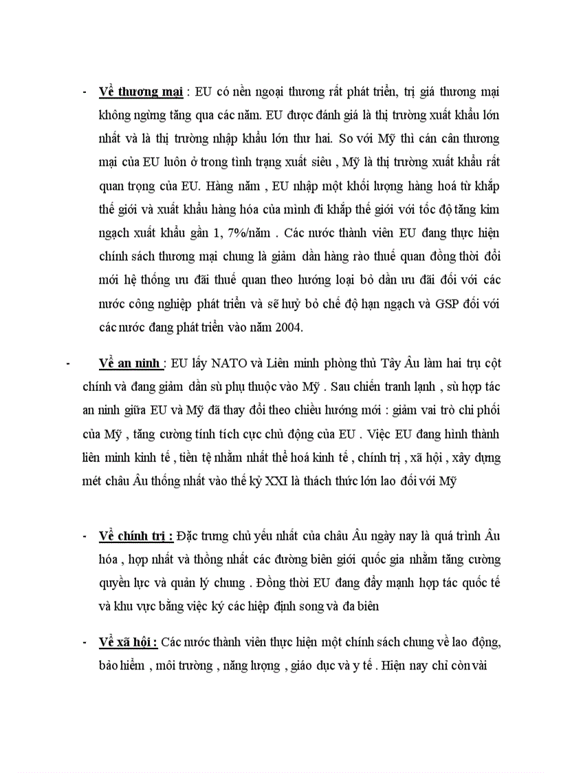 image for page Thị trường EU và khả năng xuất khẩu của Việt nam sang thị trường này 1