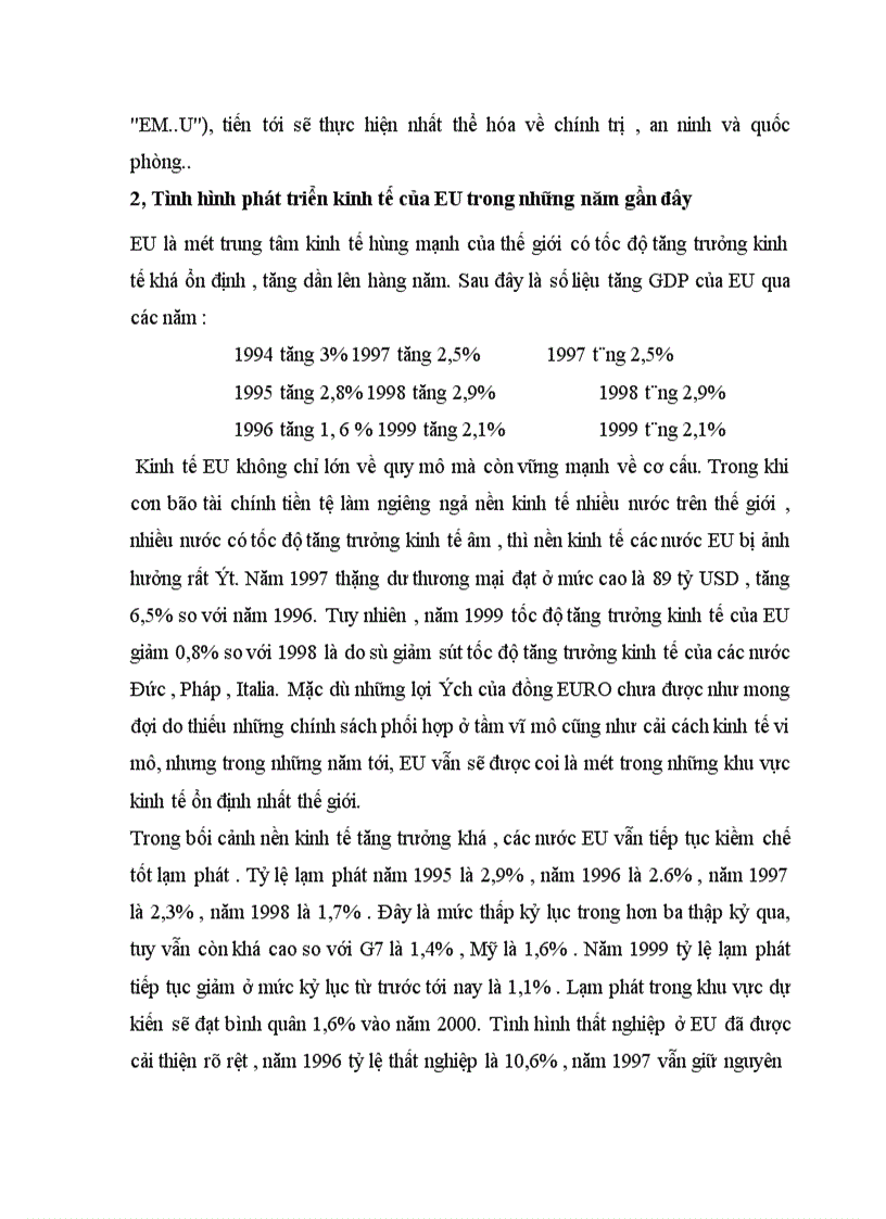 image for page Thị trường EU và khả năng xuất khẩu của Việt nam sang thị trường này 1