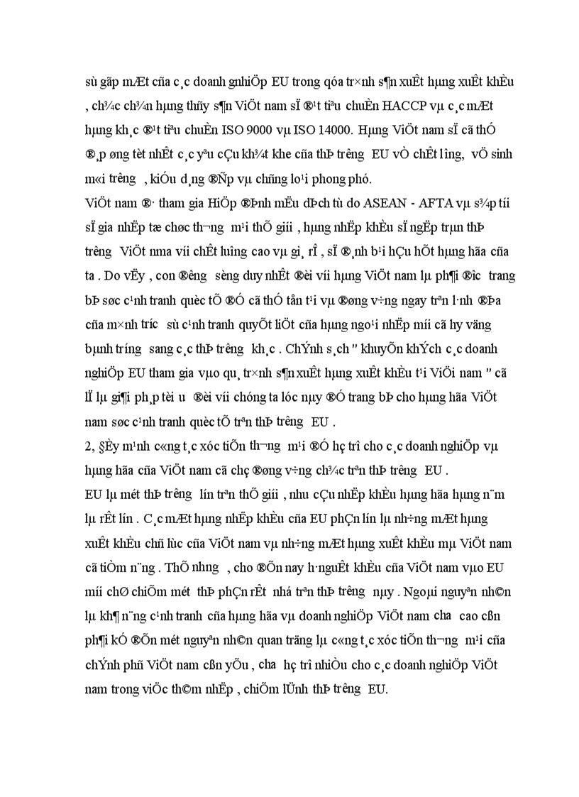 image for page Thị trường EU và khả năng xuất khẩu của Việt nam sang thị trường này 1