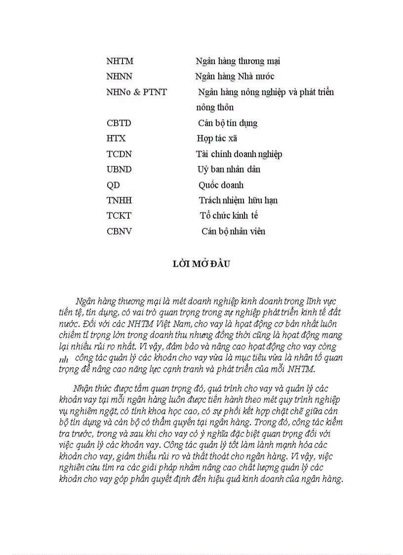 image for page Một số giải pháp nâng cao hiệu quả quản lý các khoản cho vay ngắn hạn tại NHNo PTNT Thành phố Yên Bái