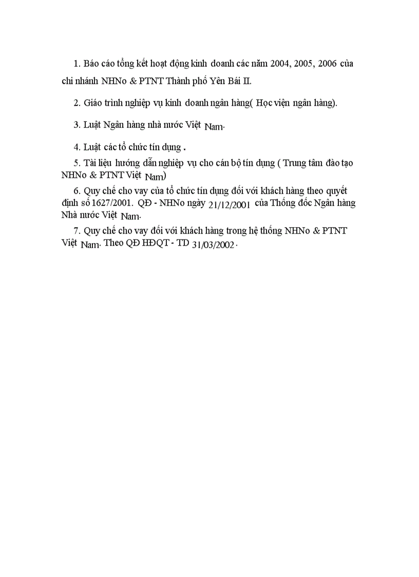 image for page Một số giải pháp nâng cao hiệu quả quản lý các khoản cho vay ngắn hạn tại NHNo PTNT Thành phố Yên Bái