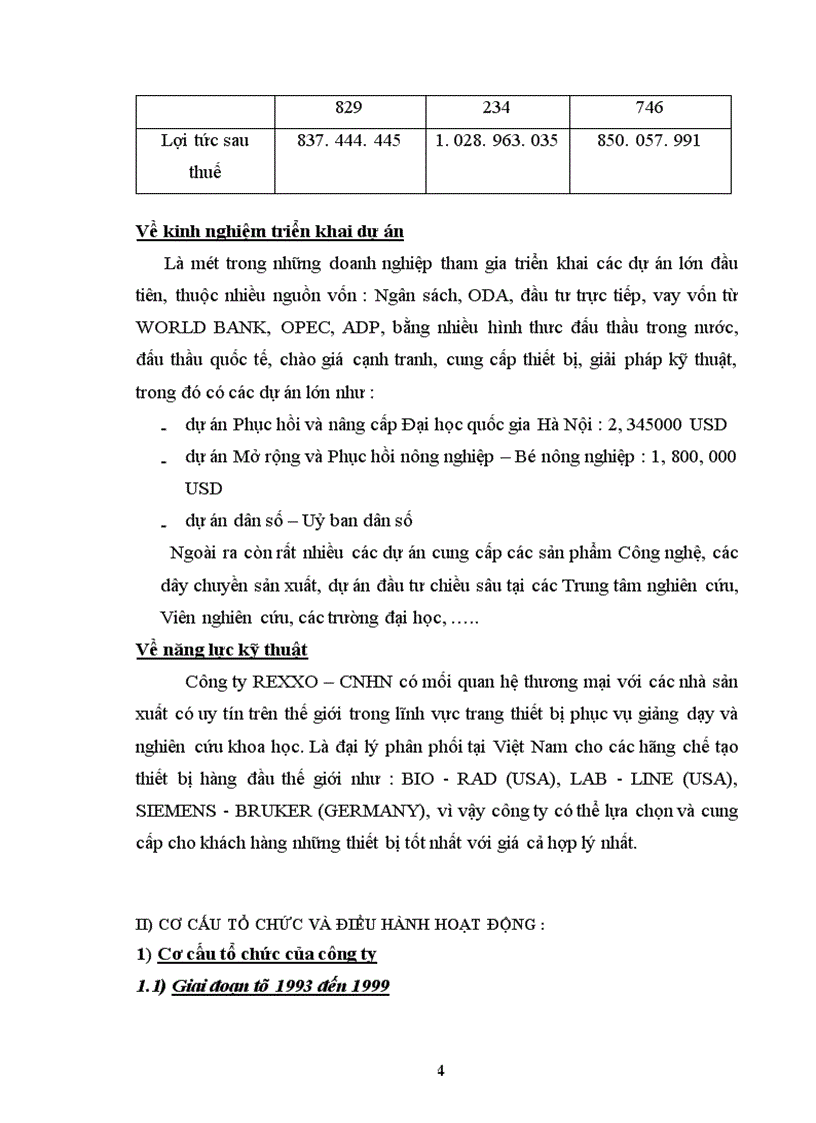 image for page Cơ cấu tổ chức và chiến lược kinh doanh của công ty xuất nhập khẩu vật tư kỹ thuật Rexco 1