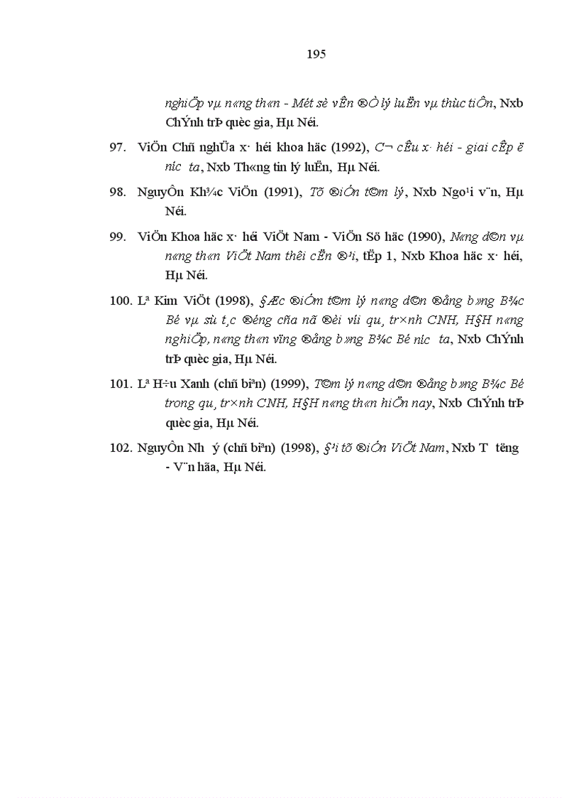 image for page Tâm lý nông dân miền Bắc Việt Nam khi chuyển sang kinh tế thị trường đặc trưng và xu hướng biến đổi