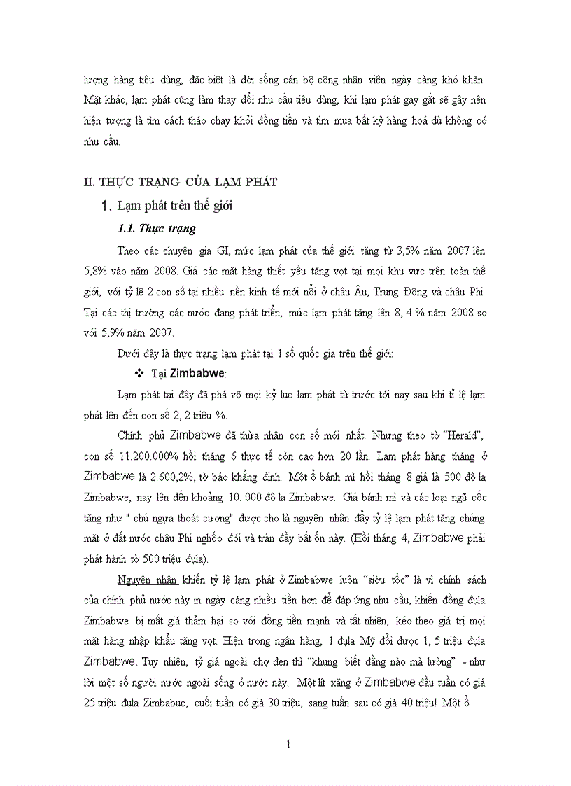 image for page Lạm phát và các chính sách kiềm chế lạm phát trong thời gian gần đây 1