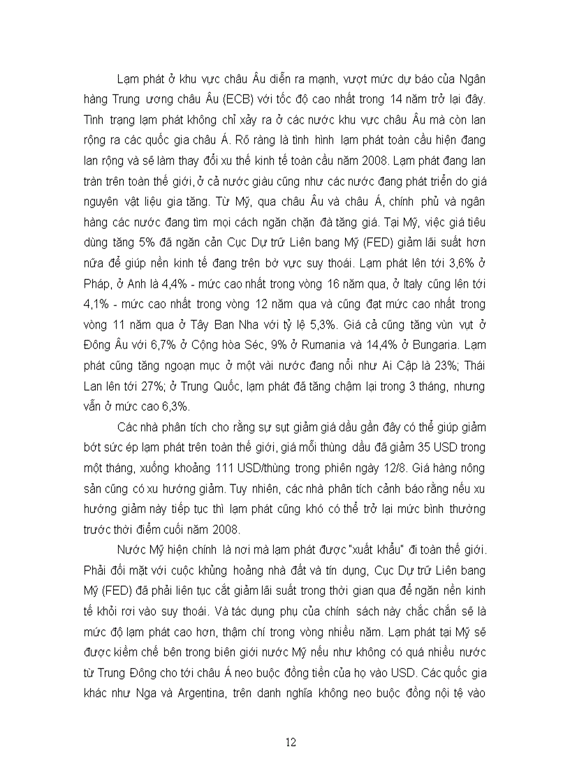 image for page Lạm phát và các chính sách kiềm chế lạm phát trong thời gian gần đây 1