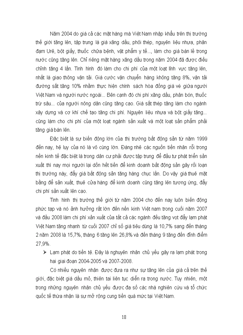 image for page Lạm phát và các chính sách kiềm chế lạm phát trong thời gian gần đây 1