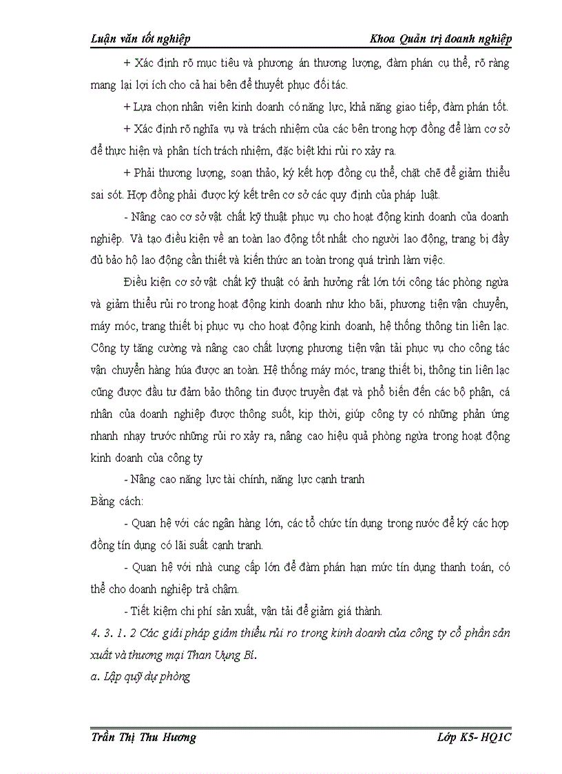 image for page Giải pháp ngăn ngừa rủi ro và hạn chế tổn thất trong thực hiện hợp đồng nhập khẩu tại Công ty TNHH Vạn Lợi
