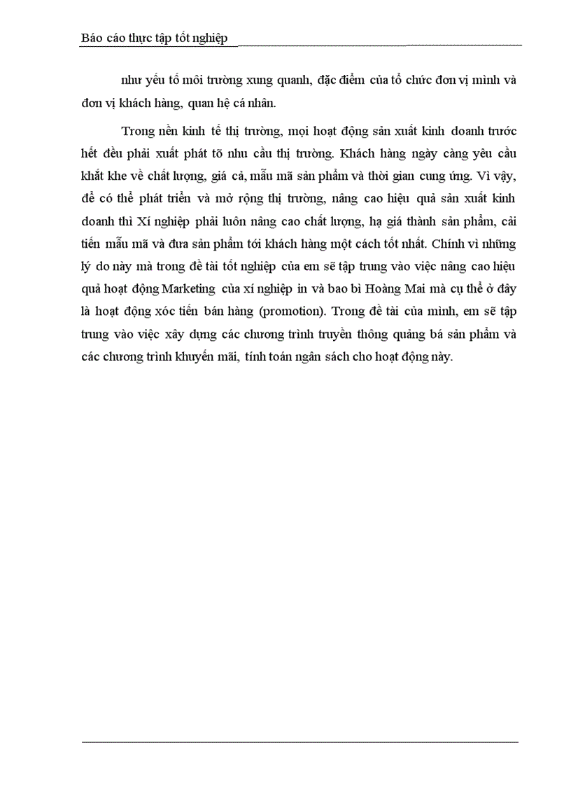 image for page Báo cáo thực tập tốt nghiệp tại Công ty bao bì Việt Nam VPC