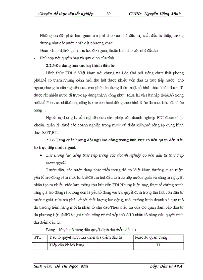 image for page Thu hút đầu tư trực tiếp nước ngoài tại tỉnh Lào Cai giai đoạn 2000 2015 1