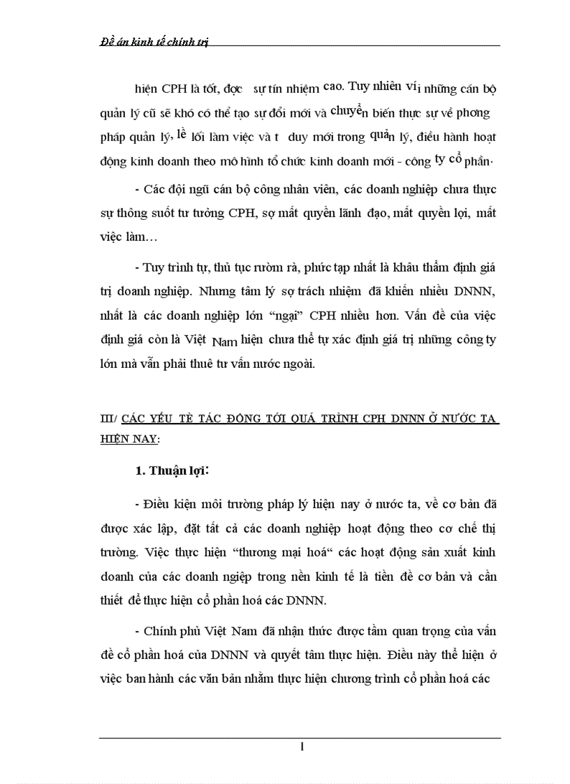 image for page Cải cách Doanh nghiệp Nhà nước theo hướng Cổ phần hóa ở nước ta hiện nay