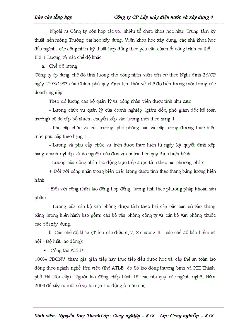 image for page Báo cáo tổng hợp tại Công ty CP Lắp máy điện nước và xây dựng 4