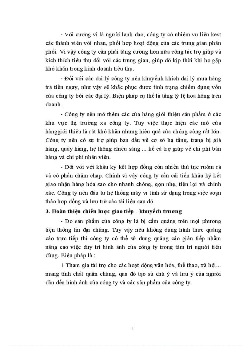 image for page Chiến lược sản phẩm trong hiện trạng hoạt động Marketing của công ty rượu Hà Nội