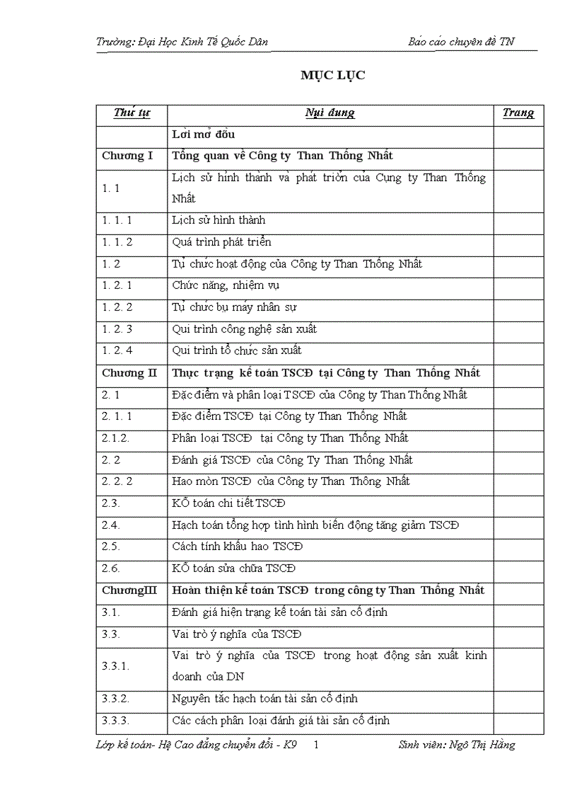 image for page Hoàn thiện kế toán TSCĐ tại Công ty than thống nhất TKV