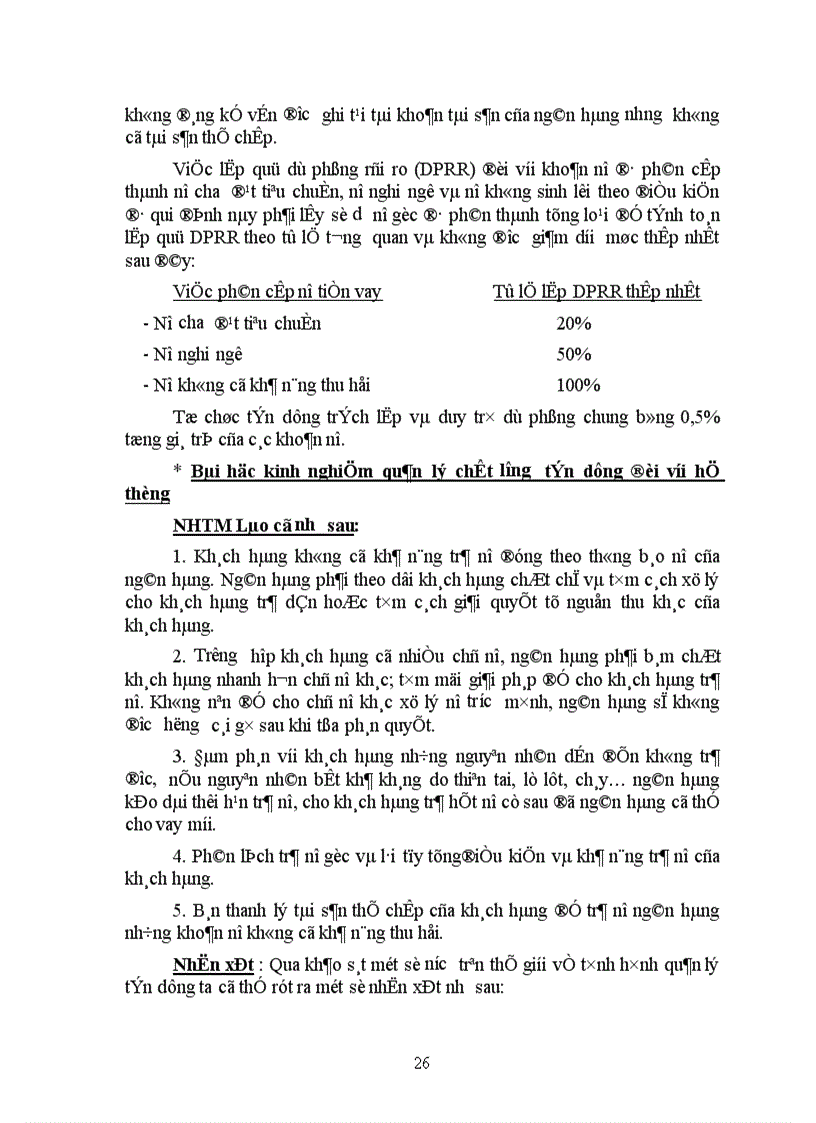 image for page Giải pháp nâng cao chất lượng tín dụng tại ngân hàng liên doanh Lào Việt