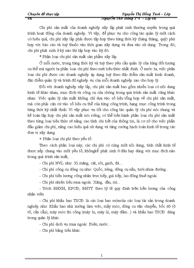 image for page Một số ý kiến nhằm hoàn thiện công tác kế toán chi phí sản xuất và tính giá thành sản phẩm tại công ty xây dựng công trình 1