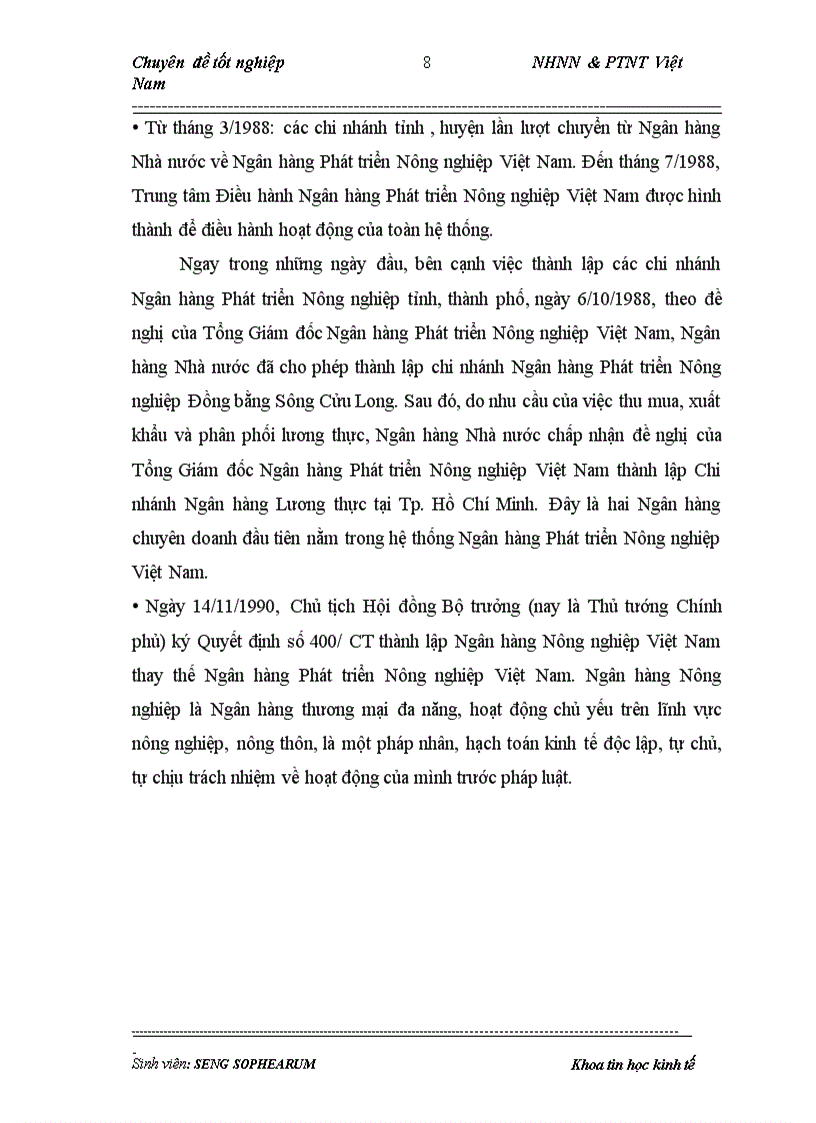 image for page Xây dựng và phát triển hệ thông thông tin quản lý tiền gửi và tiền vay của khách hàng tại Ngân hàng Nông nghiệp và Phát triển Nông thôn Chi nhánh Láng Hạ