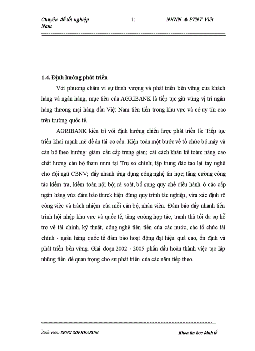 image for page Xây dựng và phát triển hệ thông thông tin quản lý tiền gửi và tiền vay của khách hàng tại Ngân hàng Nông nghiệp và Phát triển Nông thôn Chi nhánh Láng Hạ