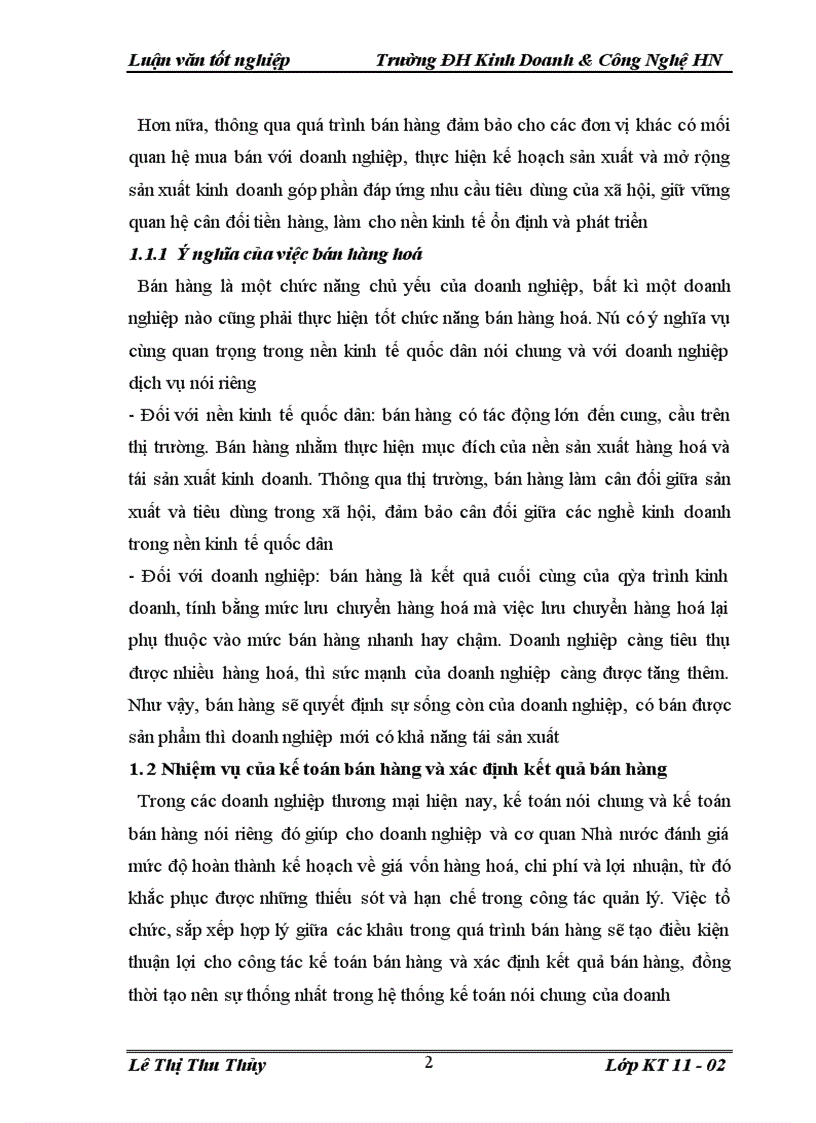 image for page Một số ý kiến đóng góp nhằm góp phần nâng cao chất lượng công tác kế toán bán hàng và xác định kết quả bán hàng tại Công ty cổ phần tập đoàn HIPT