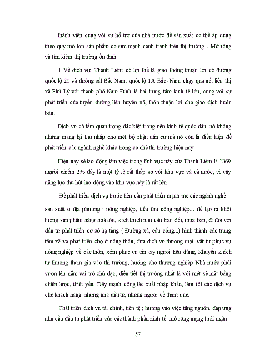 image for page Tạo việc làm cho người lao động ở huyện Thanh Liêm tỉnh Hà Nam 1