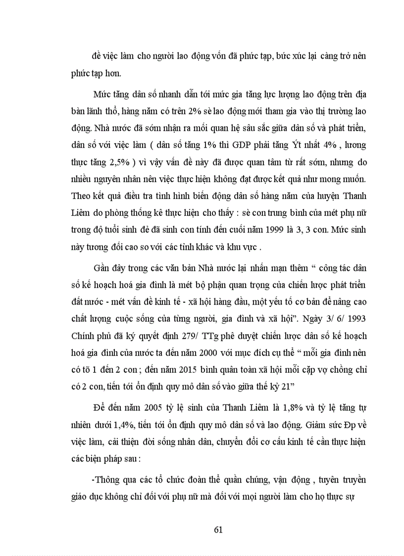 image for page Tạo việc làm cho người lao động ở huyện Thanh Liêm tỉnh Hà Nam 1