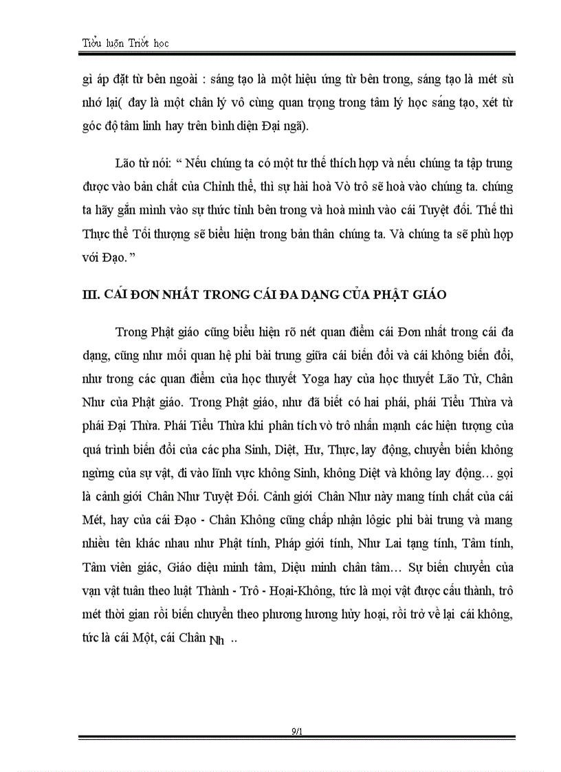 image for page So sánh quan điểm về bản thể luận giữa các trào lưu triết học