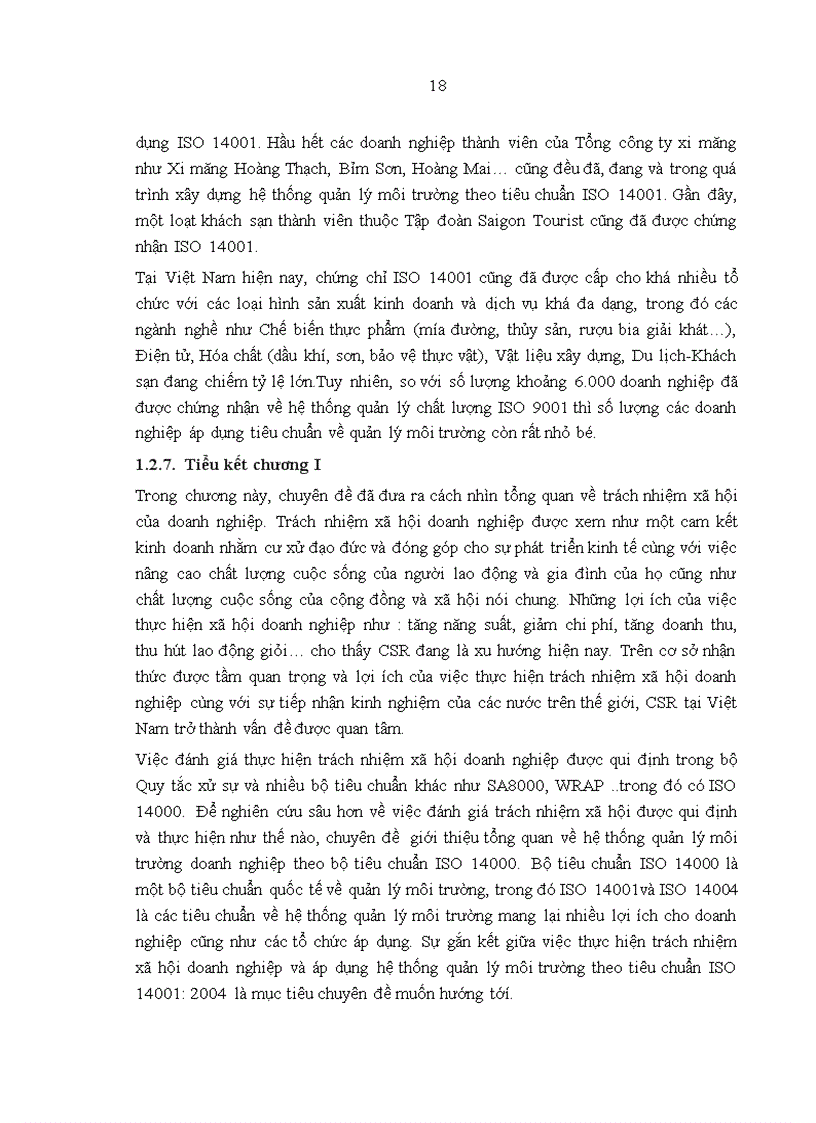 image for page Nghiên cứu khả năng áp dụng hệ thống quản lý môi trường ISO 14001 tại Công ty cổ phần Bánh kẹo Hải Hà