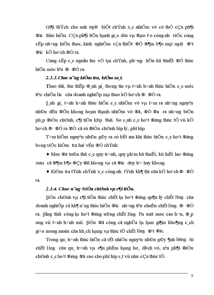 image for page Báo cáo tổng hợp về những giải pháp cơ bản nâng cao hiệu quả quản lý chất lượng trong sản xuất kinh doanh của Công ty quan hệ quốc tế đầu tư sản xuất