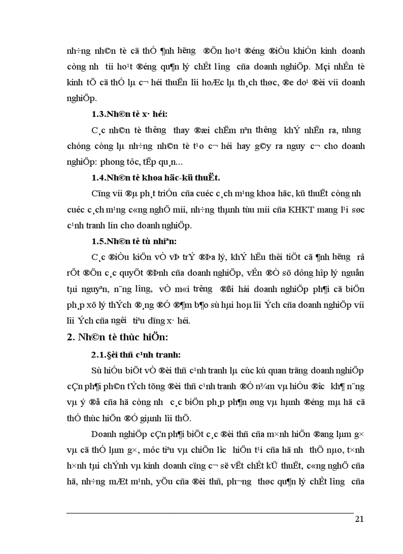 image for page Báo cáo tổng hợp về những giải pháp cơ bản nâng cao hiệu quả quản lý chất lượng trong sản xuất kinh doanh của Công ty quan hệ quốc tế đầu tư sản xuất