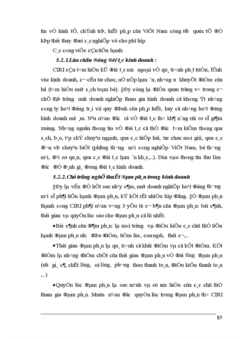 image for page Báo cáo tổng hợp về những giải pháp cơ bản nâng cao hiệu quả quản lý chất lượng trong sản xuất kinh doanh của Công ty quan hệ quốc tế đầu tư sản xuất