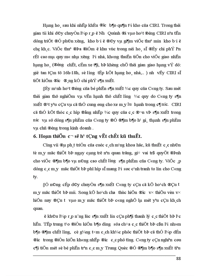 image for page Báo cáo tổng hợp về những giải pháp cơ bản nâng cao hiệu quả quản lý chất lượng trong sản xuất kinh doanh của Công ty quan hệ quốc tế đầu tư sản xuất