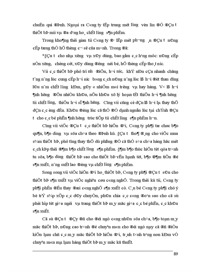 image for page Báo cáo tổng hợp về những giải pháp cơ bản nâng cao hiệu quả quản lý chất lượng trong sản xuất kinh doanh của Công ty quan hệ quốc tế đầu tư sản xuất