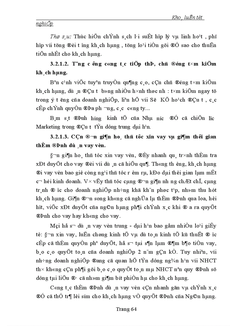 image for page Một số giải pháp nhằm mở rộng cho vay và nâng cao chất lượng tín dụng trung dài hạn của Ngân hàng Công thương Thanh hoá 1