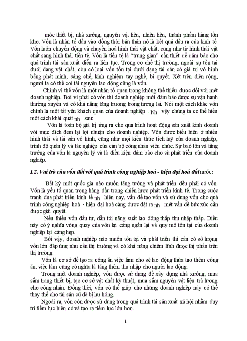 image for page Huy động vốn và sử dụng vốn có hiệu quả trong quá trình công nghiệp hoá hiện đại hoá đất nước 1